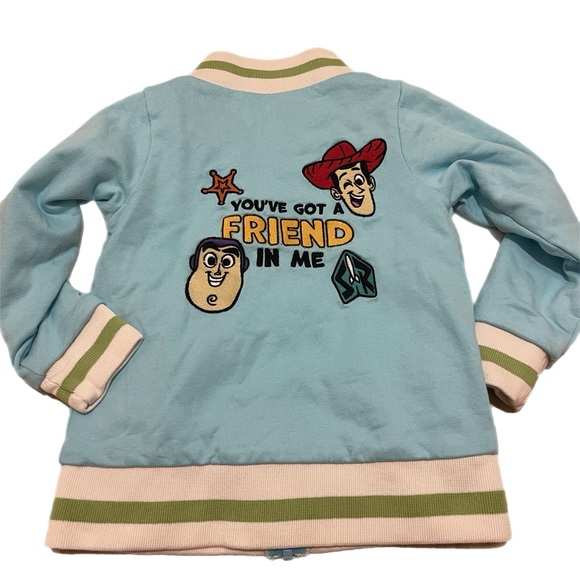 Monica and Andy - Zip-Up Toy Story BomberJacket - Size 5T - Picture 3 of 7